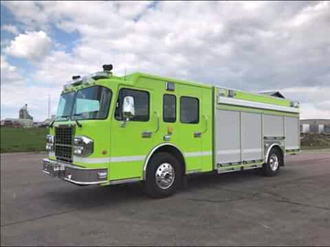 Nuevo carro Spartan de la Sexta Compañía de Bomberos de Valdivia