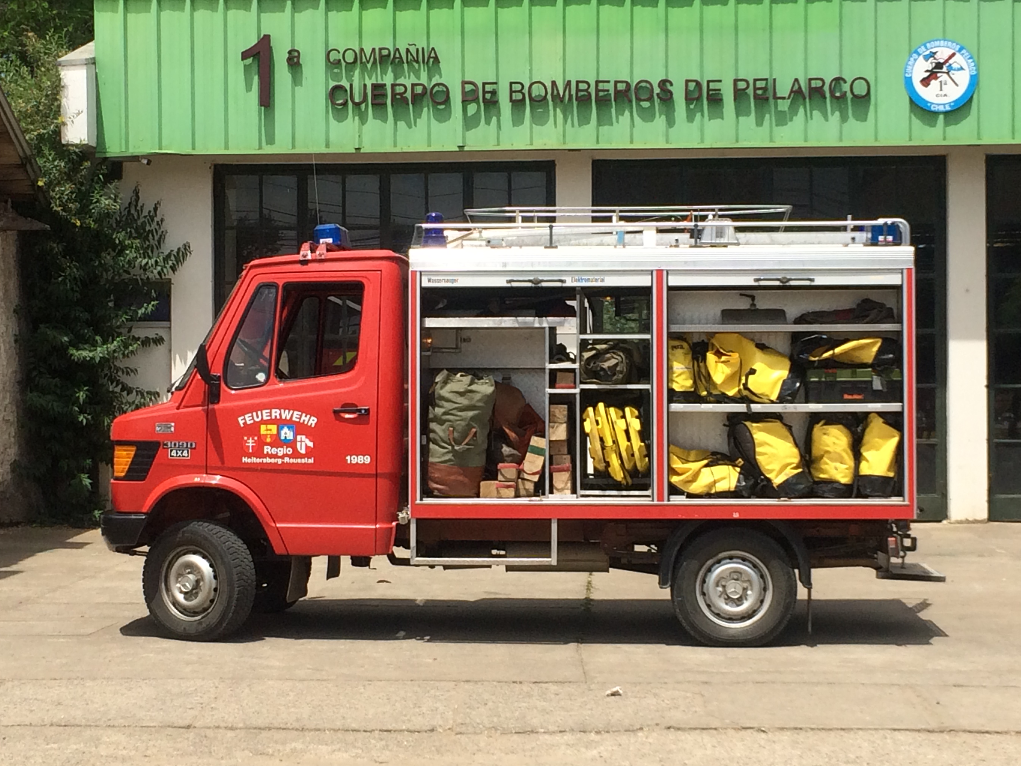 R1 Pelarco donado por bombero.ch suiza